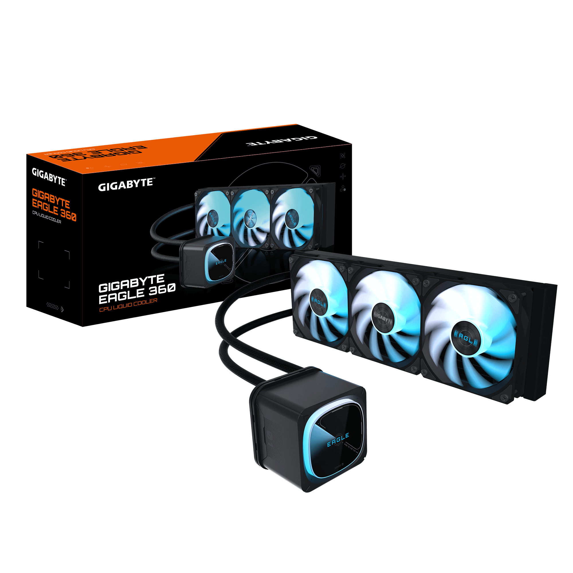 GIGABYTE EAGLE 360 360 mm Refroidisseur liquide Noir