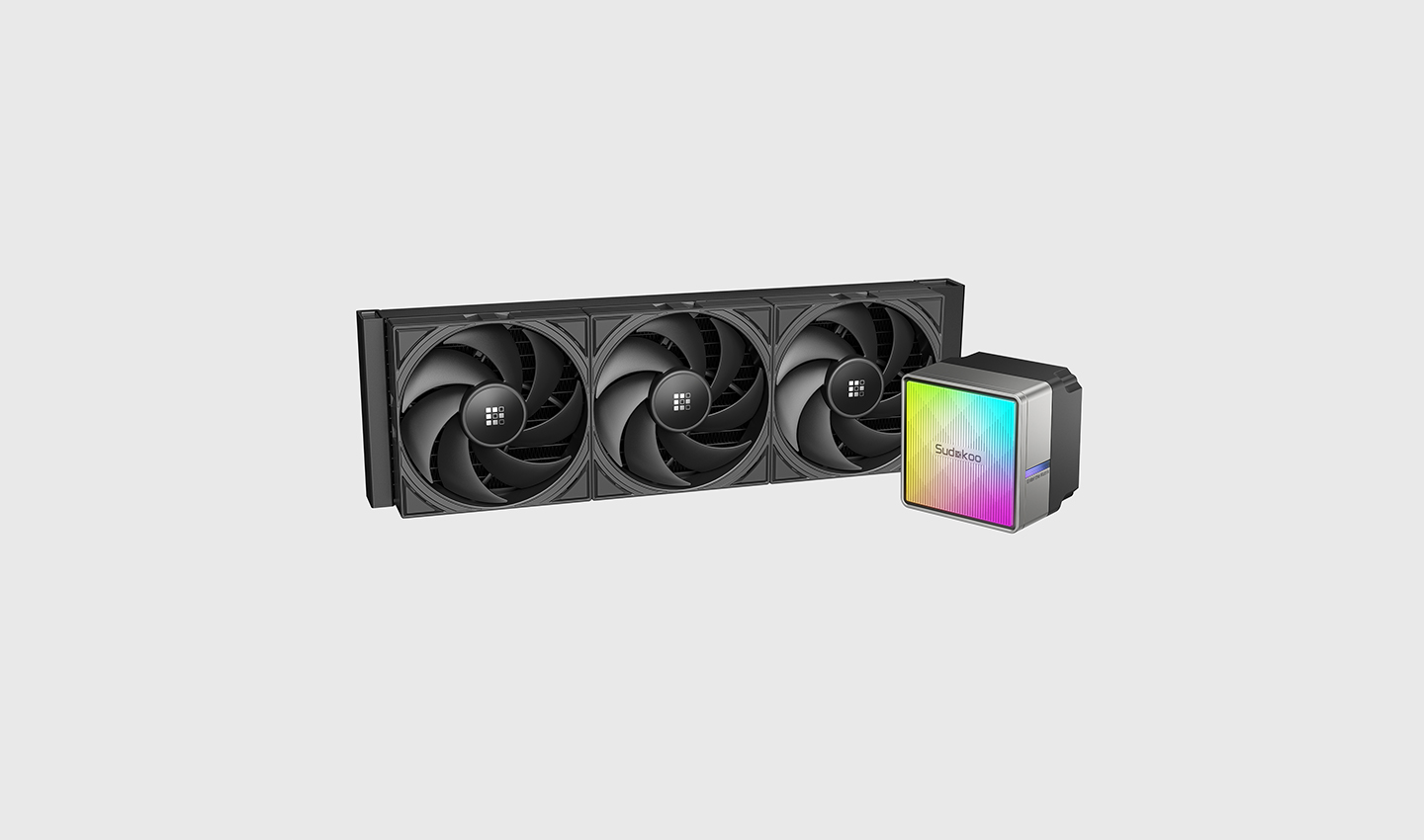 Sudokoo NEXAURA 360 Liquid Cooler Black(Open Box)