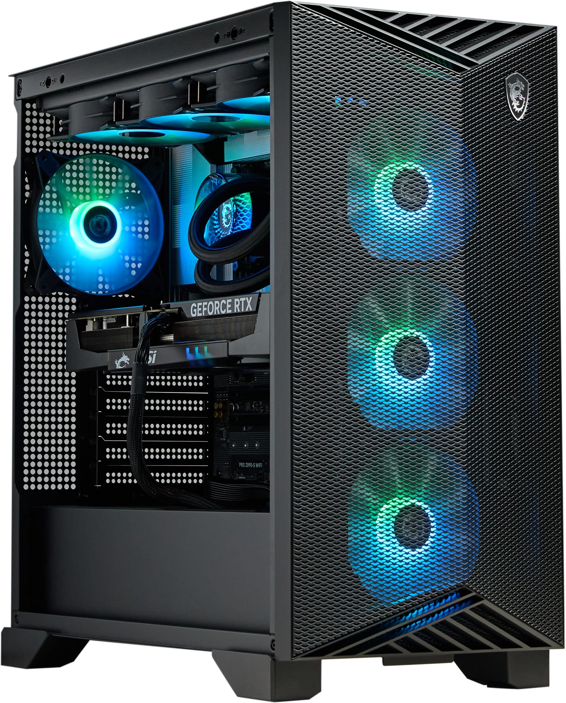 MSI Aegis ZS2 Ryzen R7-9700X, RTX 5070, 32GB DDR5, 2TB SSD, Win11Home