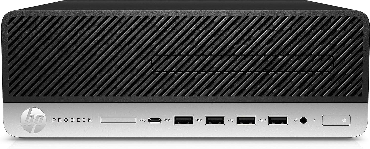 HP ProDesk SFF i5-10500, 32GB, 1TB SSD, Wi-Fi 6E, Win11 Pro, Renewed