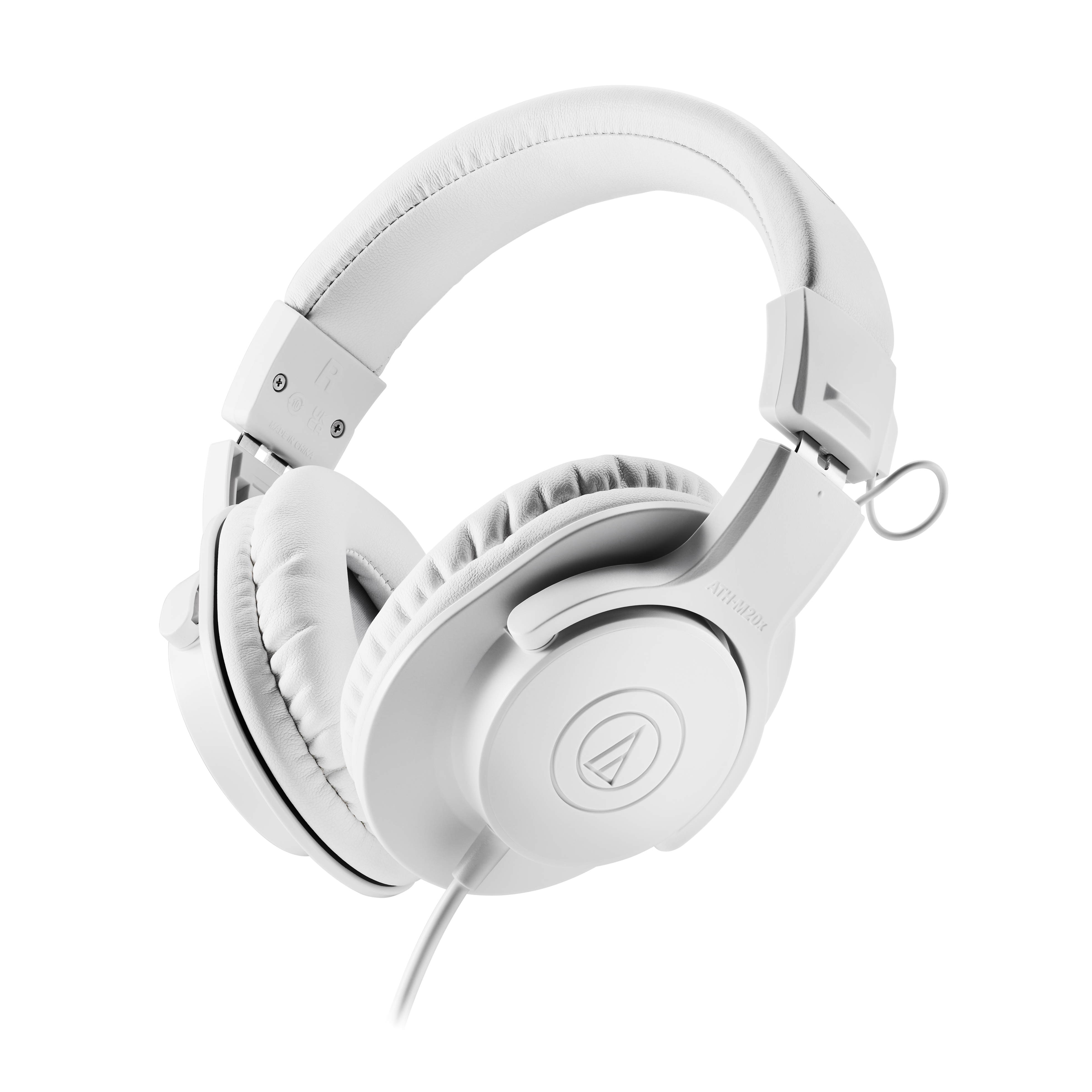 AUDIO TECHNICA ATH-M20x Casque d'écoute professionnel, blanc