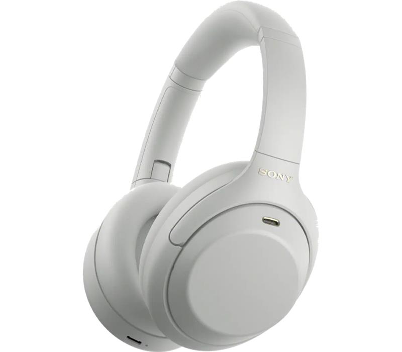 SONY WH-1000XM4C Wireless NC Headphones, Platinum Silver