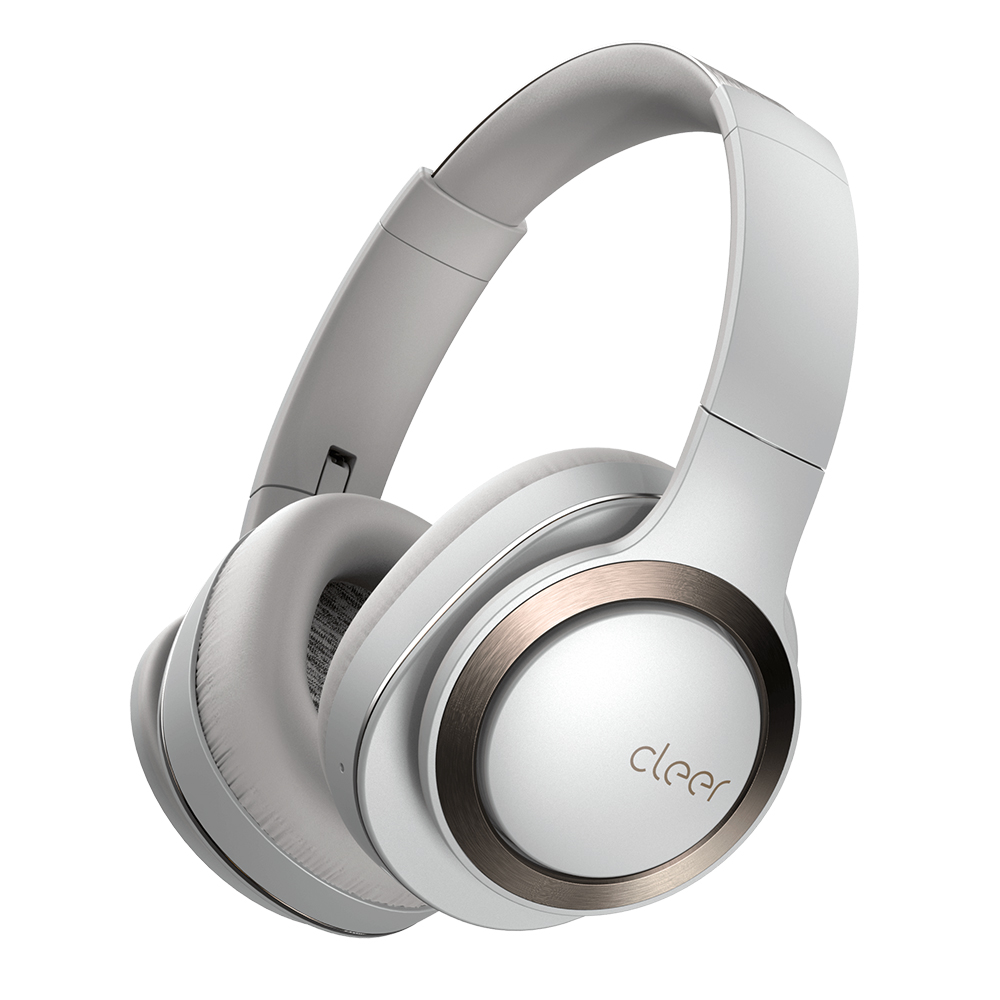 Casque sans fil à réduction de bruit CLEER AUDIO Enduro ANC, gris clair