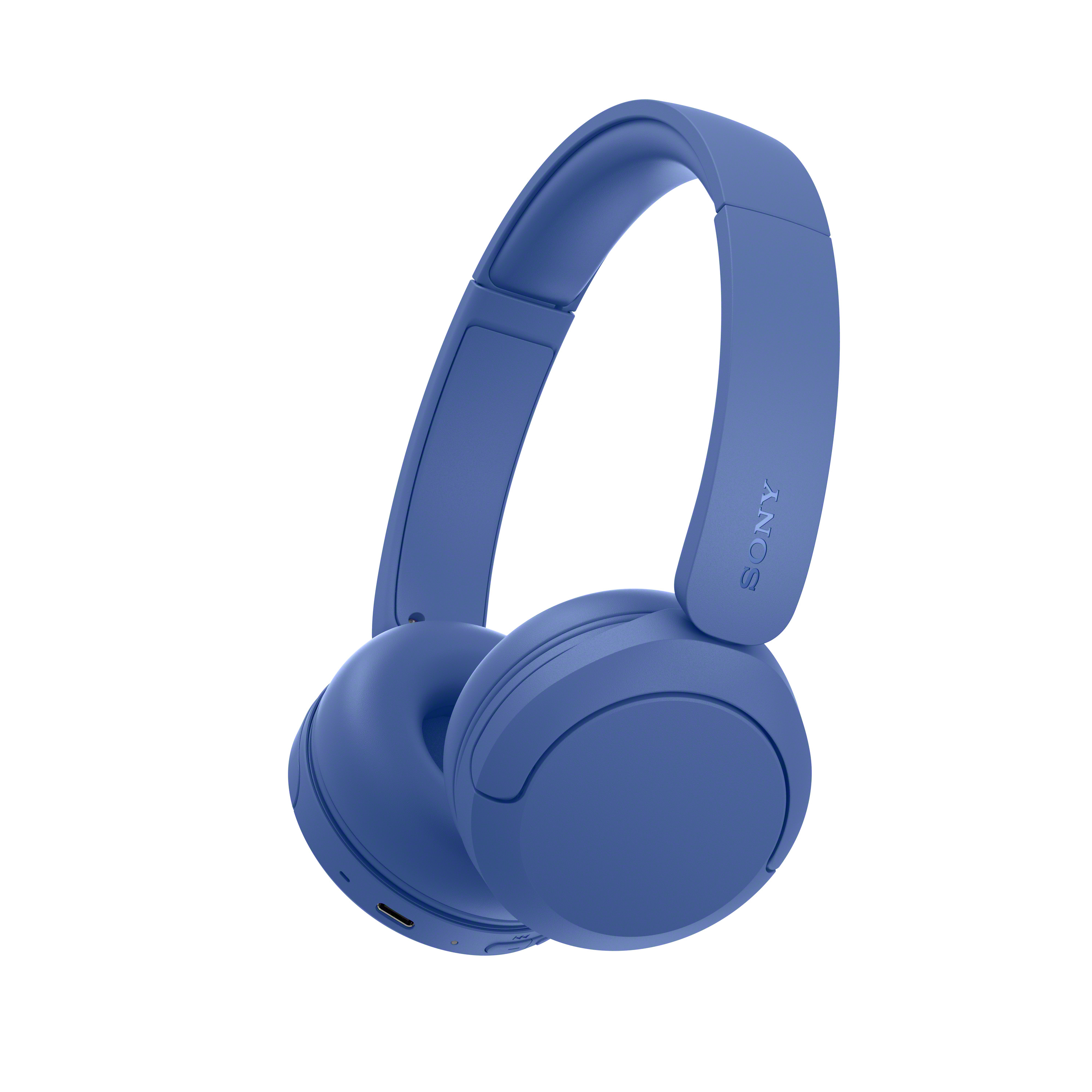 SONY Casque sans fil WH-CH530 avec microphone, Cobalt