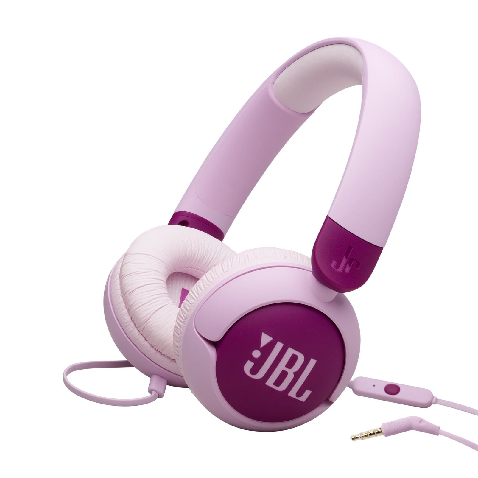 JBL Junior 320 Wired On-Ear Headphones for Kids, Purple