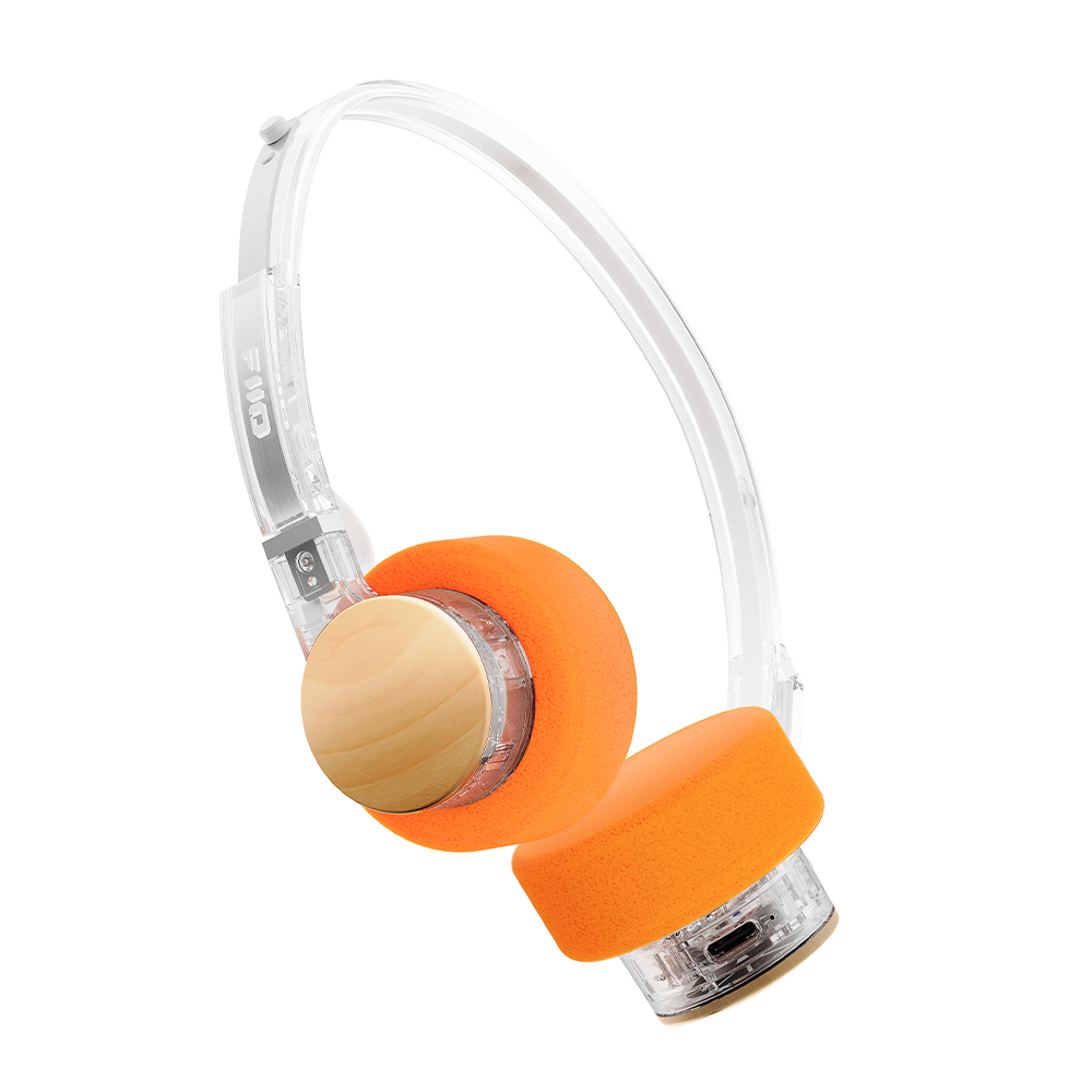 FiiO EH11 Écouteurs Bluetooth rétro on-ear, transparente