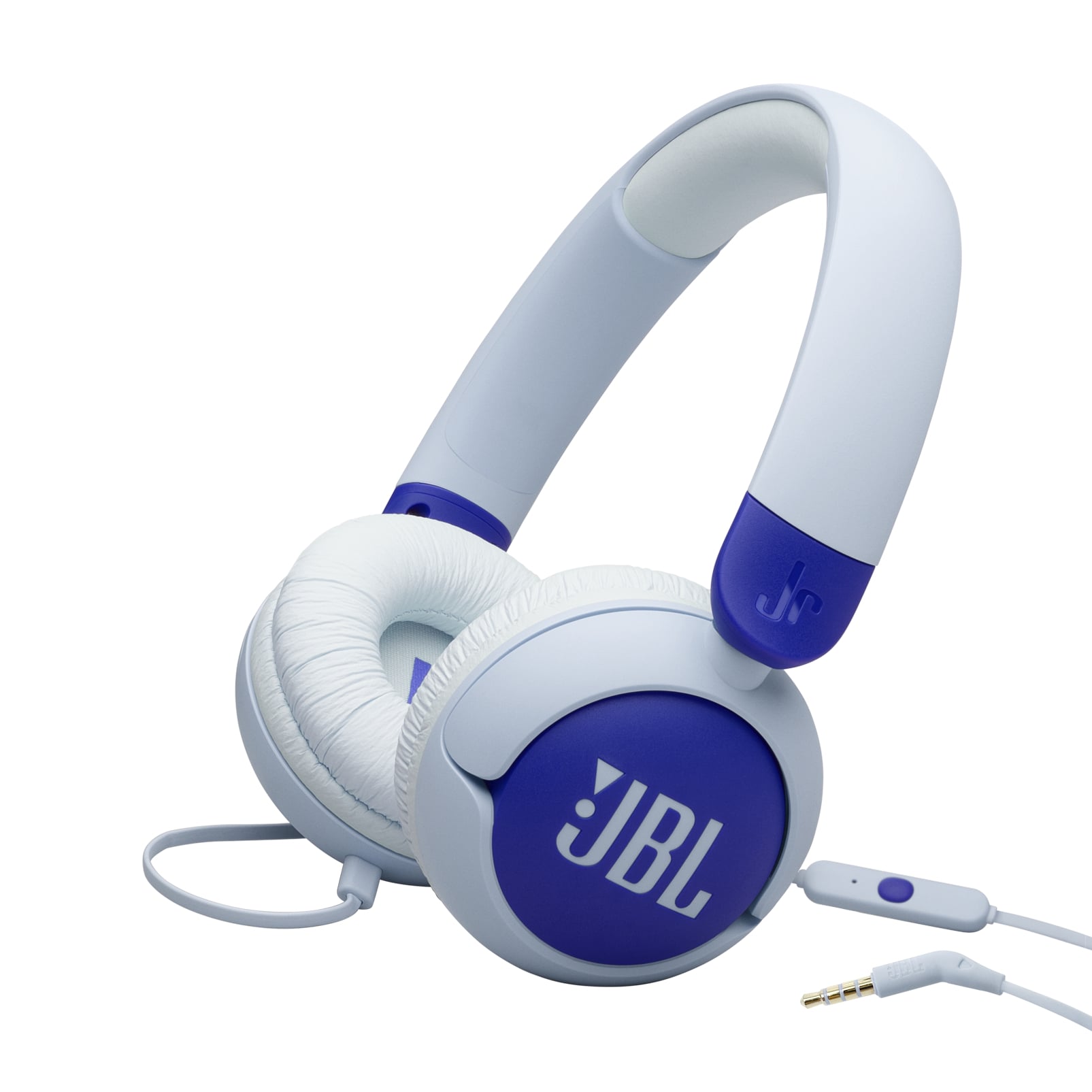 JBL Junior 320 Wired On-Ear Headphones for Kids, Blue