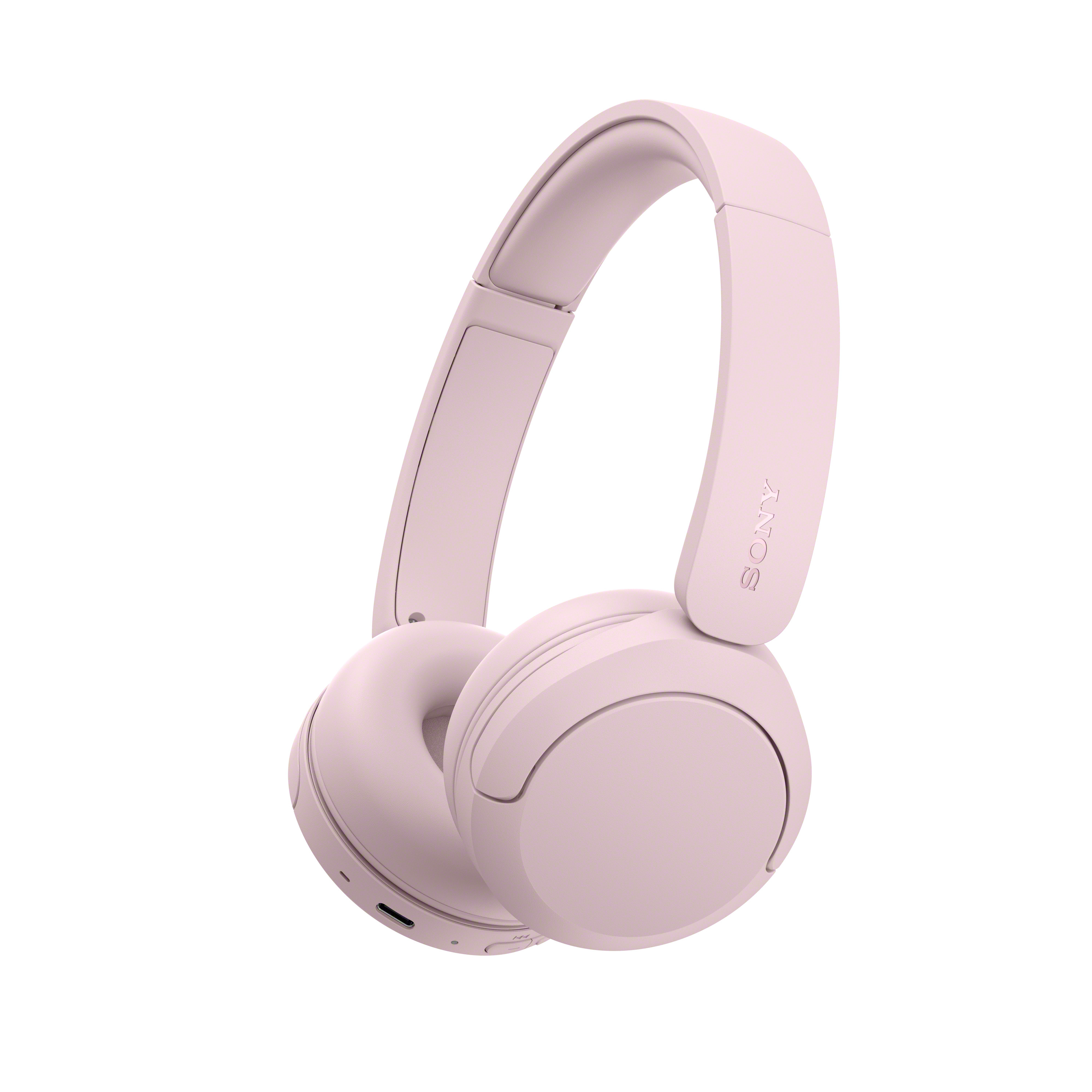 SONY Casque sans fil WH-CH530 avec microphone, Rose