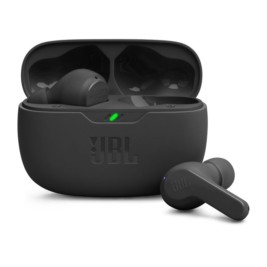 Écouteurs sans fil JBL Vibe Beam True, noirs