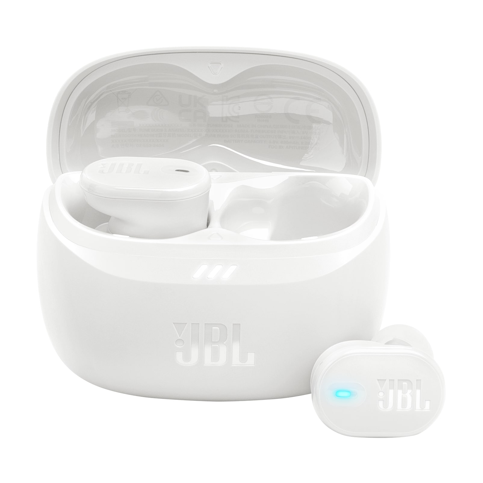 JBL Tune Buds 2 True Wireless Noise Cancelling Earebuds, White