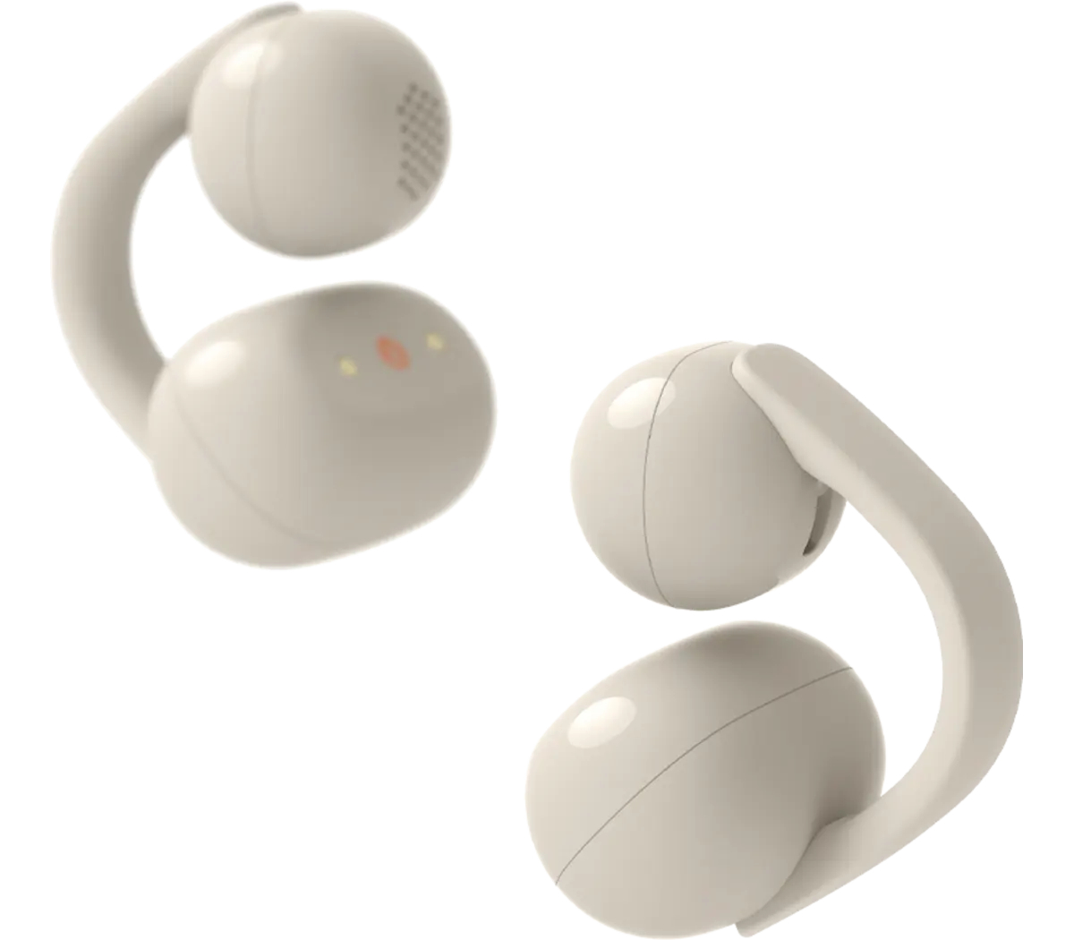 SONY WFLC900 LinkBuds Clip Open Earbuds, Griege