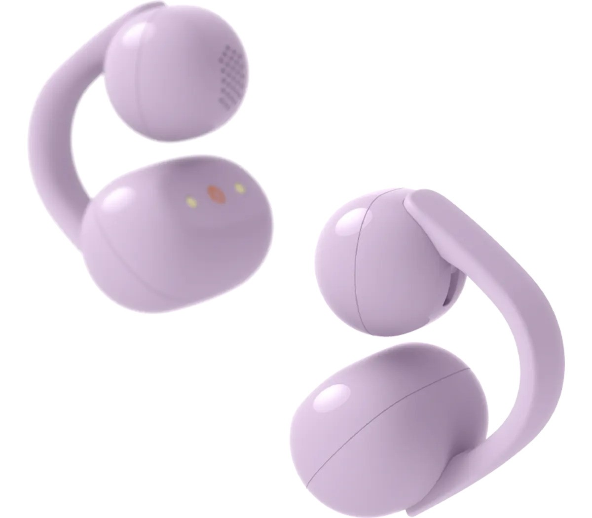 SONY WFLC900 LinkBuds Clip Open Earbuds, Lavender