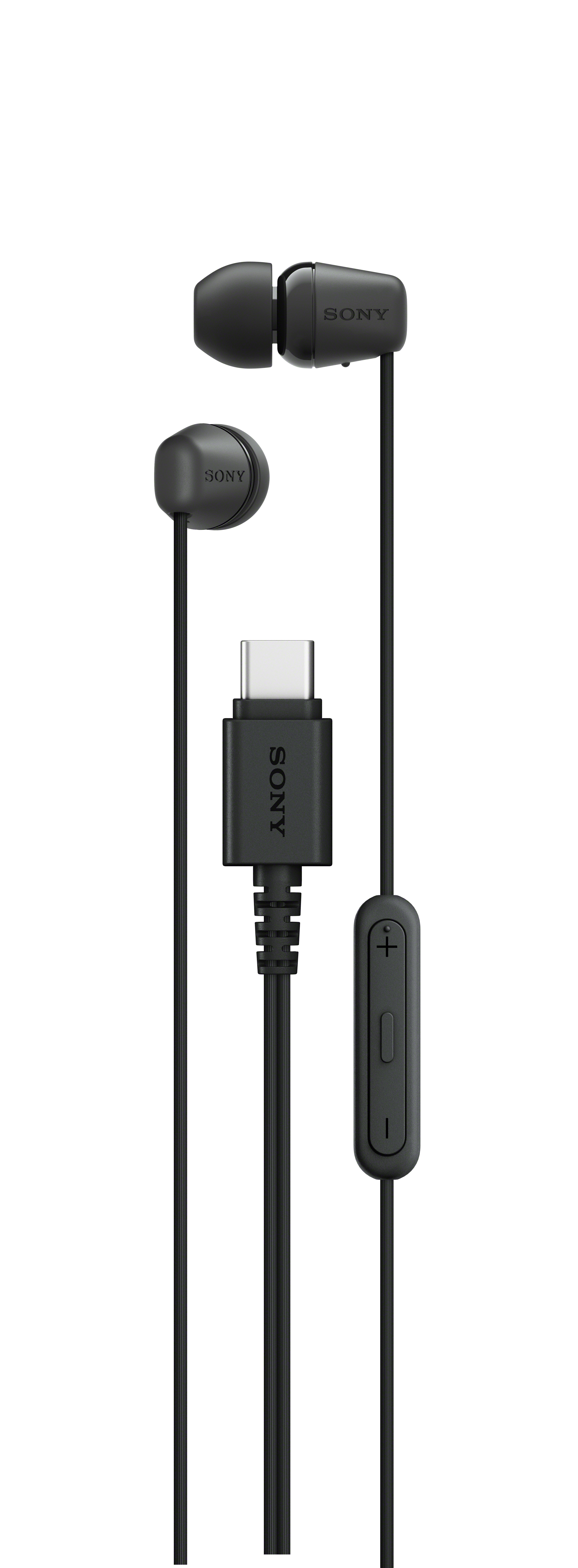SONY IER-EX15C USB-C Wired In-ear Headphones, Black