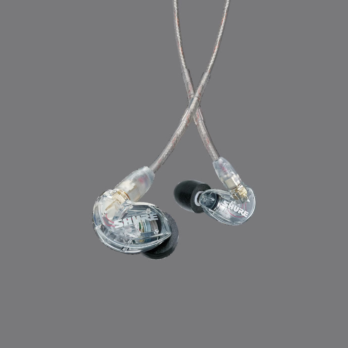 SHURE SE215 Pro Professional Sound Isolating Earphone, Clear
