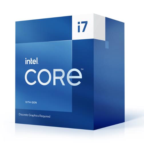 INTEL Processeur Core i7-13700F 16 (8P+8E) Cœurs pour PC de Bureau jusqu’à 5,2 GHz(Open Box)