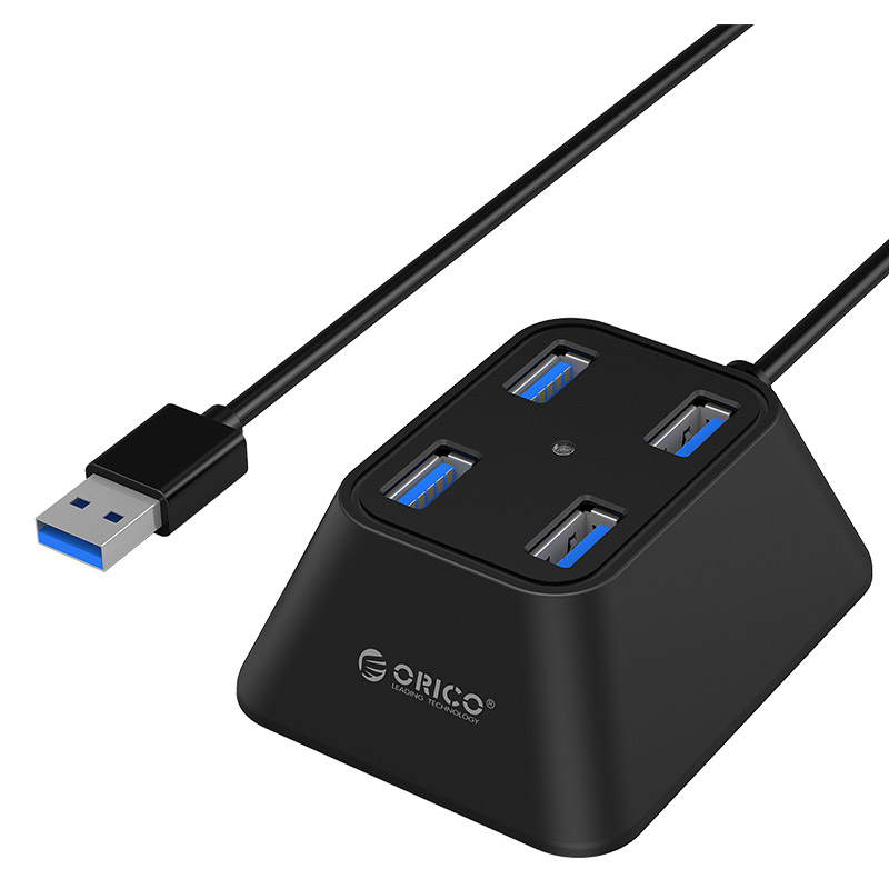 Orico Commutateur USB 4 ports USB 3.0 - 100cm