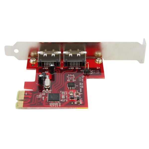 arte contrôleur PCI Express eSATA Star Tech avec 2 ports SATA III 6 Gbps (PEXESAT32