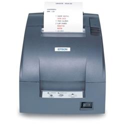 Epson TM-U220D 2-Color POS Receipt Printer (C31C515A8761)| Gray, Dot Matrix, USB, Tear Bar. Cover included