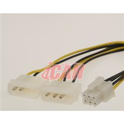 iCAN Internal Computer Power Cable for PCI-Express Video Card Cable