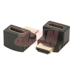 iCAN Right Angle HDMI M/F Adapter 270 Right