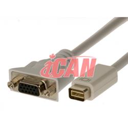 iCAN Mac Mini DVI Male to SVGA Female Active Adapter