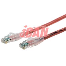 iCAN CAT6 RJ45 Patch Cable, Snagless  – 15 ft. (Pink)