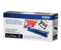 BROTHER TN210BK Black Toner Cartridge - 2200 Pages