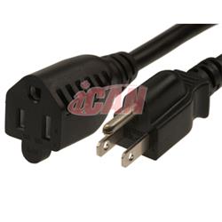 iCAN External Power Extension Cable/Cord, 16AWG - 10 ft.