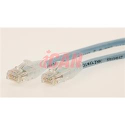 iCAN CAT6 RJ45 Patch Cable, Snagless - 50 ft.  (Light Blue) (C6ENB-050LBU)