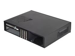 SilverStone Milo ML03 HTPC Black Aluminum SECC mATX 2xUSB3.0 ports