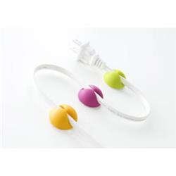 BLUELOUNGE Cabledrop Adhesive Cable Holders Bright Colors