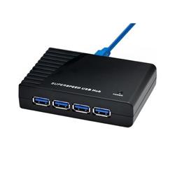 SYBA SuperSpeed USB 3.0 4-port Hub Backward Compatible with USB 2.0 (SY-HUB20062)