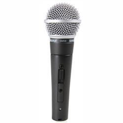 SHURE SM58S - Cardioid Hanheld Dynamic Microphone with Switch