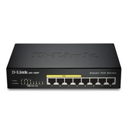 D-LINK Business (DGS-1008P) Gigabit 8-port PoE Switch with Metal Chass