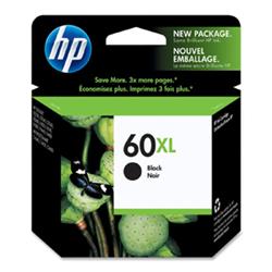 HP 60XL Black High Yield Original Ink Cartridge (CC641WN)