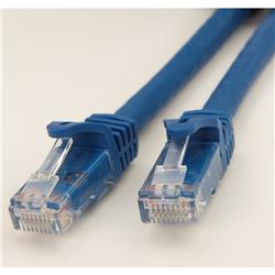 iCAN Premium 10Gigabit Computer Cable CAT6A FT4 - 25 ft., Dark Blue