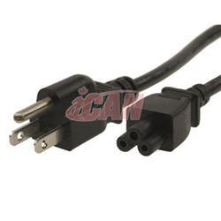 iCAN Notebook 3-pin 18AWG 5-15P C5 CSA/UL RATED - 10 ft.