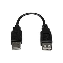 STARTECH USB 2.0 Extension Cable 6 in