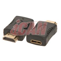 iCAN HDMI to Mini HDMI, Male to Female, Gold Plated, Adapter(Open Box)