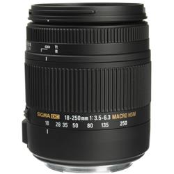 SIGMA 18-250mm F3.5-6.3 DC Macro OS HSM for Canon EF-S Mount(Open Box)