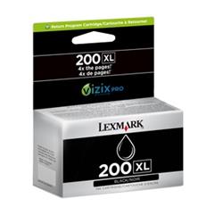 Lexmark #200XL 14L0174 Ink Cartridge - Black - Inkjet - 2500 Page