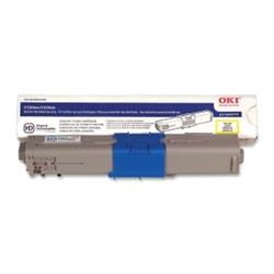 OKIDATA Toner Cartridge - Yellow - LED - 3000 Page