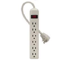 Belkin Power Strip 6 Outlet 5ft Cord Right Angle Plug (F9P609-05R-DP)