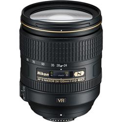 Nikon AF-S NIKKOR 24-120mm f/4G ED VR Zoom Lens