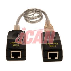 iCAN (USBVG-RJ45-EX1) - Adaptateur USB sur RJ45 Cat5e - Jusqu'à 150 pi
