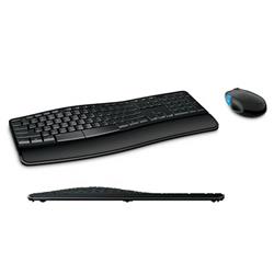 Microsoft (L3V-00002) Sculpt Comfort Desktop Wireless Keyboard and Mouse Combo - Black