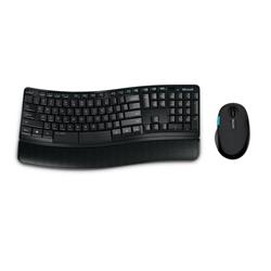 Microsoft (L3V-00002) Sculpt Comfort Desktop Wireless Keyboard and Mouse Combo - Black