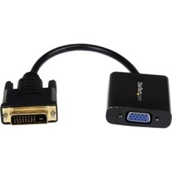 StarTech DVI-D to VGA Active Adapter Converter Cable (Black) (DVI2VGAE)