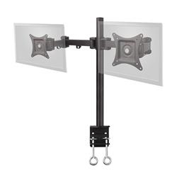 SIIG Articulating Dual Monitor Desk Mount | 13" - 27", up to 22 lbs