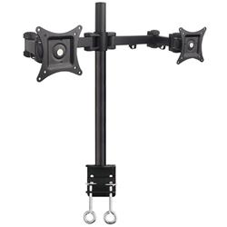 SIIG Articulating Dual Monitor Desk Mount | 13" - 27", up to 22 lbs